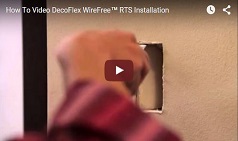 Installing a Decoflex Wirefree RTS