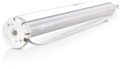 New Somfy quiet motor for motorized shades - InSync Solar