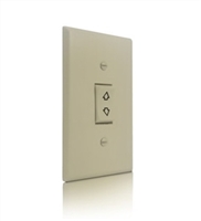 Somfy Maintained Rocker Switch Kit / Plate Ivory 1800341