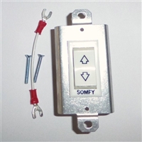 Somfy Standard DC Rocker Switch White 1800371 | Florida Automated Shade