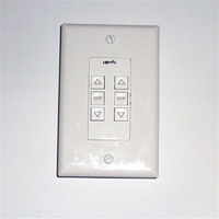 Somfy Dual Push Button Switch White 1800407