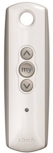 Somfy Telis 1 Channel RTS Remote (Pure)  1810632 Free Shipping 68.95 | Florida Automated Shade