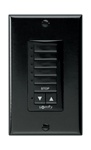 Somfy DecoFlex 5 Channel RTS Wireless Wall  Switch Black 1810830 Free Shipping | Florida Automated Shade