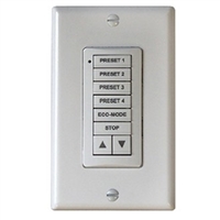 Somfy SDN DecoFlex Digital Keypad 8 Button White 1811253 | Home Automation | Florida Automated Shade