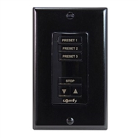 Somfy SDN DecoFlex Digital Keypad 6 Button Black 1811311 | Home Automation | Florida Automated Shade