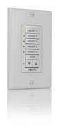 Somfy SDN DecoFlex Digital Keypad with Group Control 6-Button White 1811749 | Florida Automated Shade