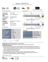 Somfy  500 Series LT50 Databook PDF P4-6  | Somfy Sonesse Ultra and Standard 4-Wire Motor Selection Guide PDF | Florida Automated Shade
