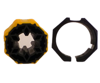 Somfy LS40 Octagonal Rubberized Crown and Drive Set  9016655