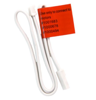 Somfy 10" Motor Power Cable for Somfy 12V Motors 9018686