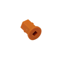 Somfy Tilt 50 4mm Through Shaft Square Adaptor (Orange) 9027060 -  Tilt 50 Motor for horizontal Blinds | Florida Automated Shade
