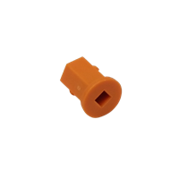 Somfy Tilt 50 4mm Through Shaft Square Adaptor (Orange) 9027060 -  Tilt 50 Motor for horizontal Blinds | Florida Automated Shade