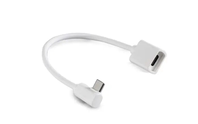 Somfy USB-C Li ion 8" Extension Cable for Li-ion motors 9028565
