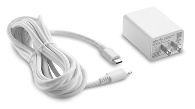 Somfy USB-C Fast Charger w/cable 9028923