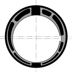 Somfy DS 78/D LT60 Crown 2.5mm offset 9707639