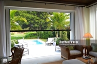 Fenetex motorized Insect  Bug Screens | Florida Automated Shade