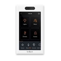 Brilliant 1 Switch Panel G1 | All-in-One Smart Home Control | Controls Smart Home Apps with a single app | FAS Blinds | Florida Automated Shade