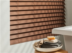 Horizontal Wood  Blinds Florida Automated Shade | FAS Blinds