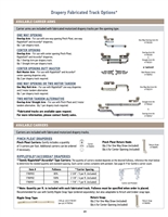 Somfy Glydea Drapery Fabricated Track Option PDF P23 | Florida Automated Shade