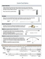 Somfy Glydea Drapery Custom Track Options PDF P24-26 | Florida Automated Shade