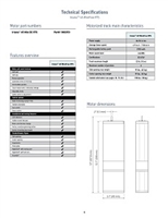 Somfy Glydea & Irsimo Databook Technical Specifications PDF P 6-11 | Florida Automated Shade