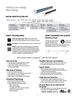 Somfy Low-Voltage Motor Range DataBook Spec Sheet PDF P3-8 |  Florida Automated Shade